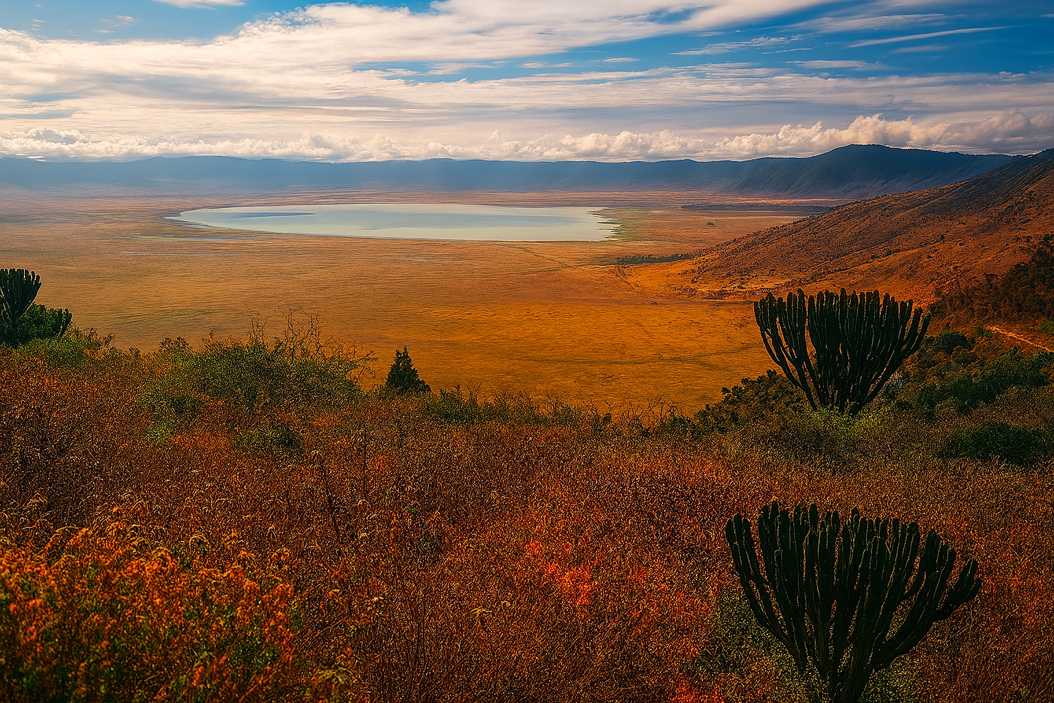 Ngorongoro Crater Safari: Journey into Tanzania’s Prehistoric Eden